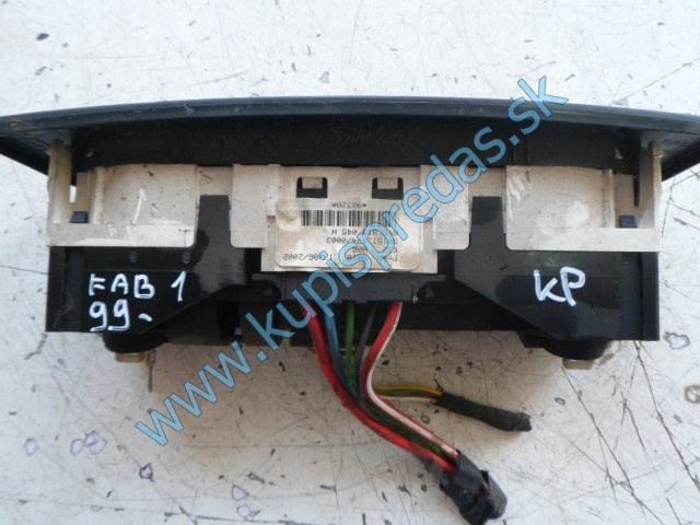 panel na ovládanie kúrenia na škodu fábiu 1 , 6Y0819045H